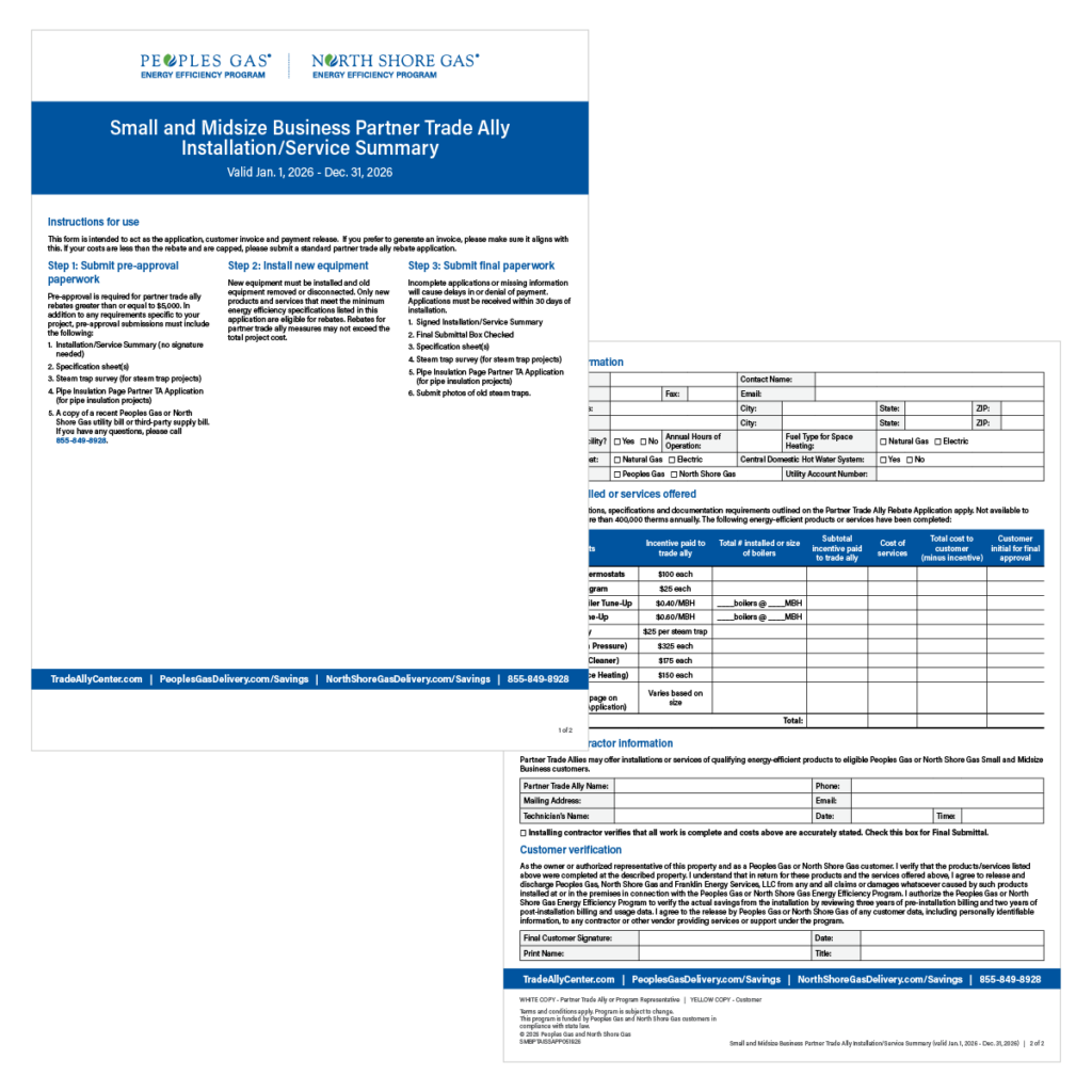 Small and Midsize Business Partner Trade Ally Installation/Service Summary product-img_app-SMB-PTA-installation-service-summary